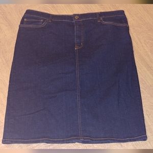 Ralph Lauren Size 16 Jean Skirt